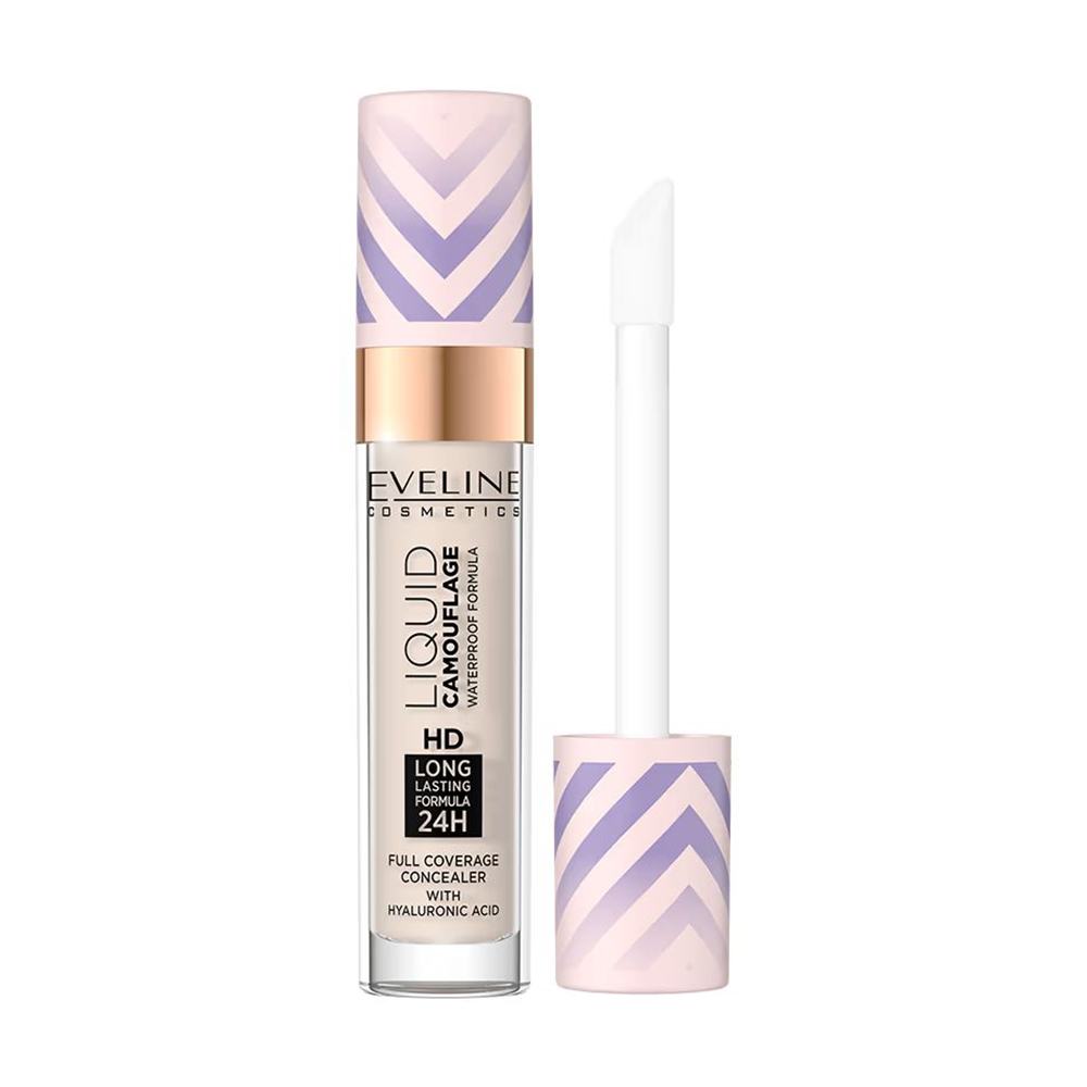 Водостікий консилер для обличчя Eveline Cosmetics Liquid Camouflage 05, 7 мл